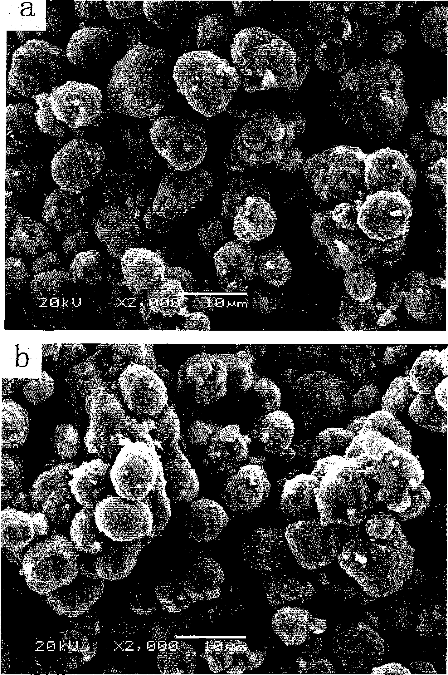 Cathode material of lithium-ion secondary battery and method for preparing same