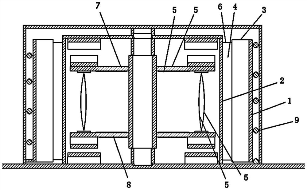 Power generation component of wireless switch, and power generation control method