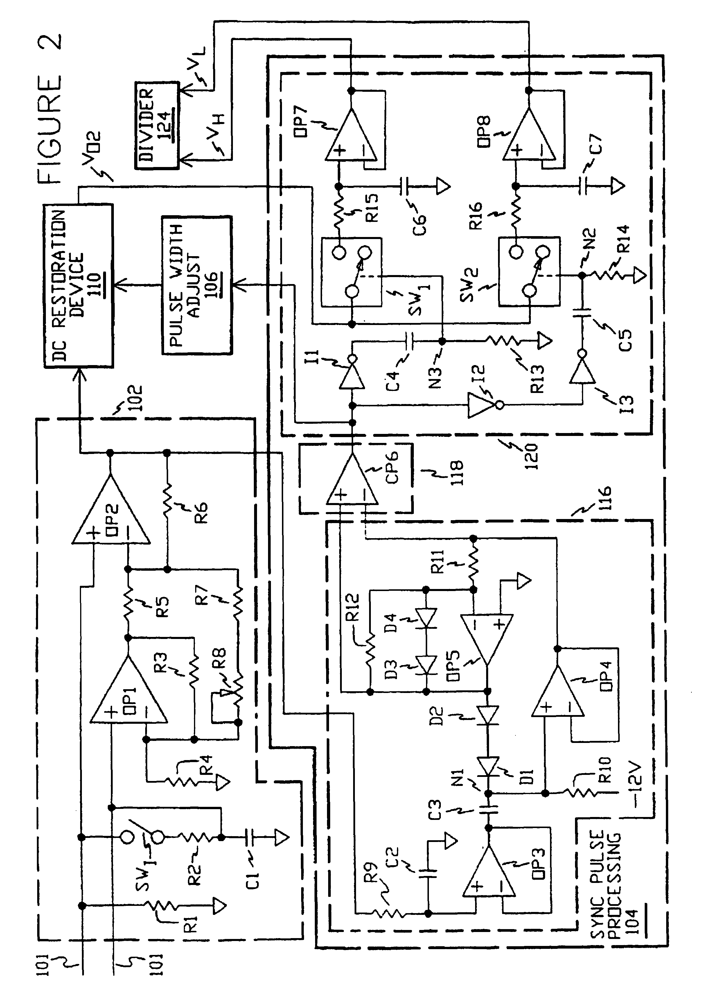 Synchronizing signal separating apparatus and method