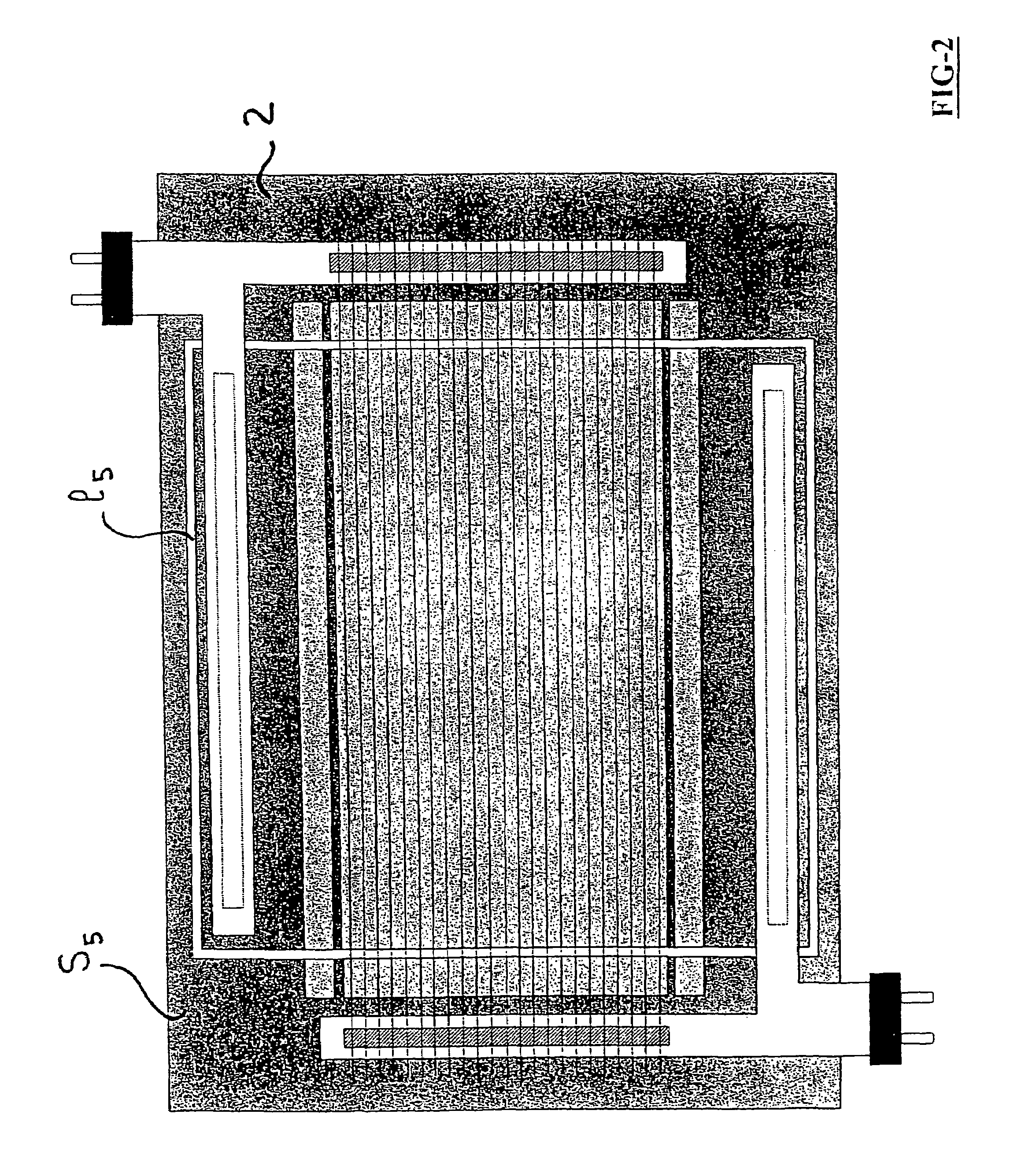 Electrochemical device such as electrochromic or photovoltaic device and electrical connection means thereof