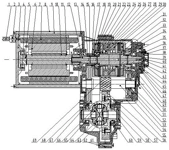 Electric vehicle powertrain