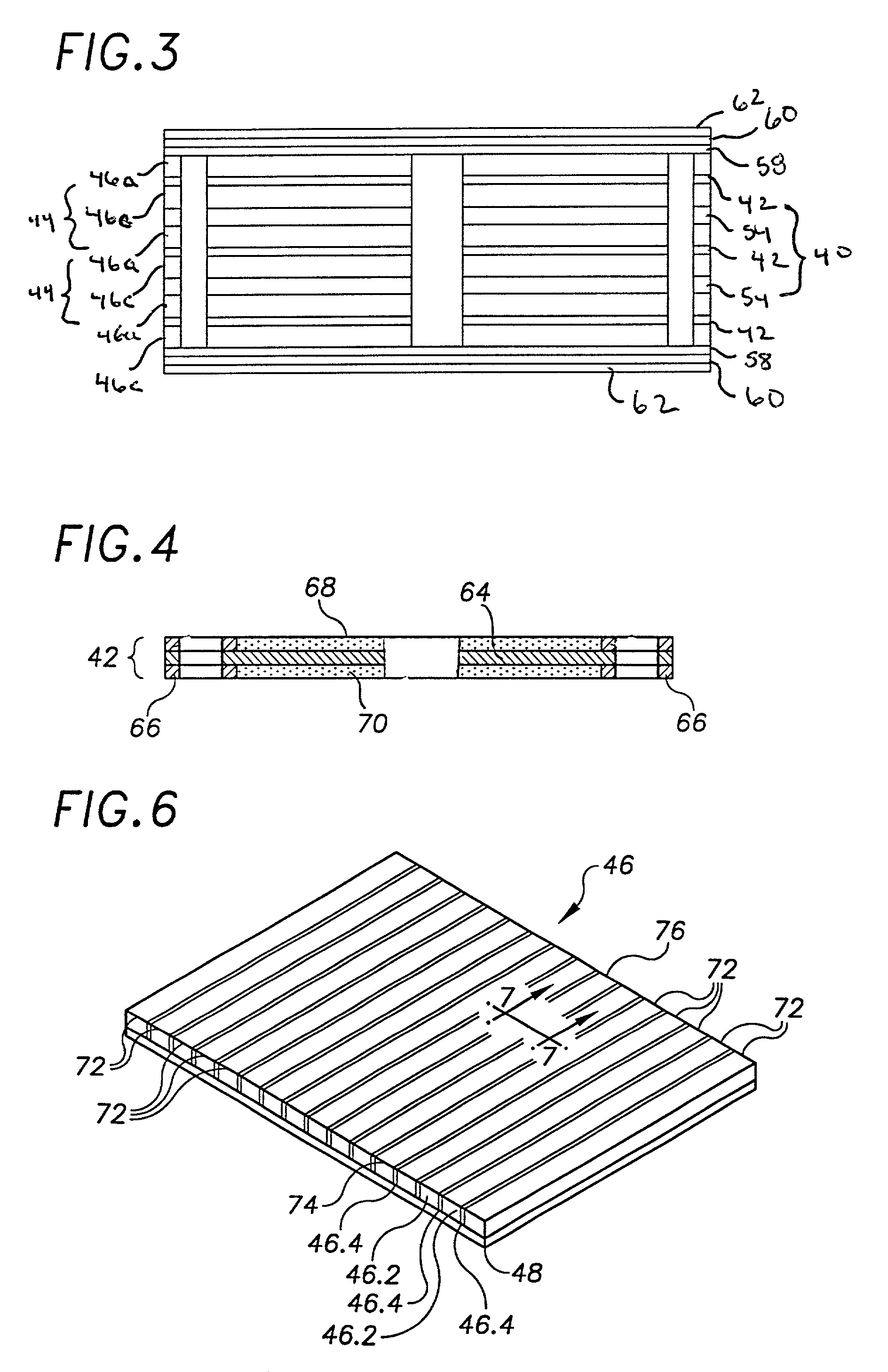 Fuel cell with variable porosity gas distribution layers