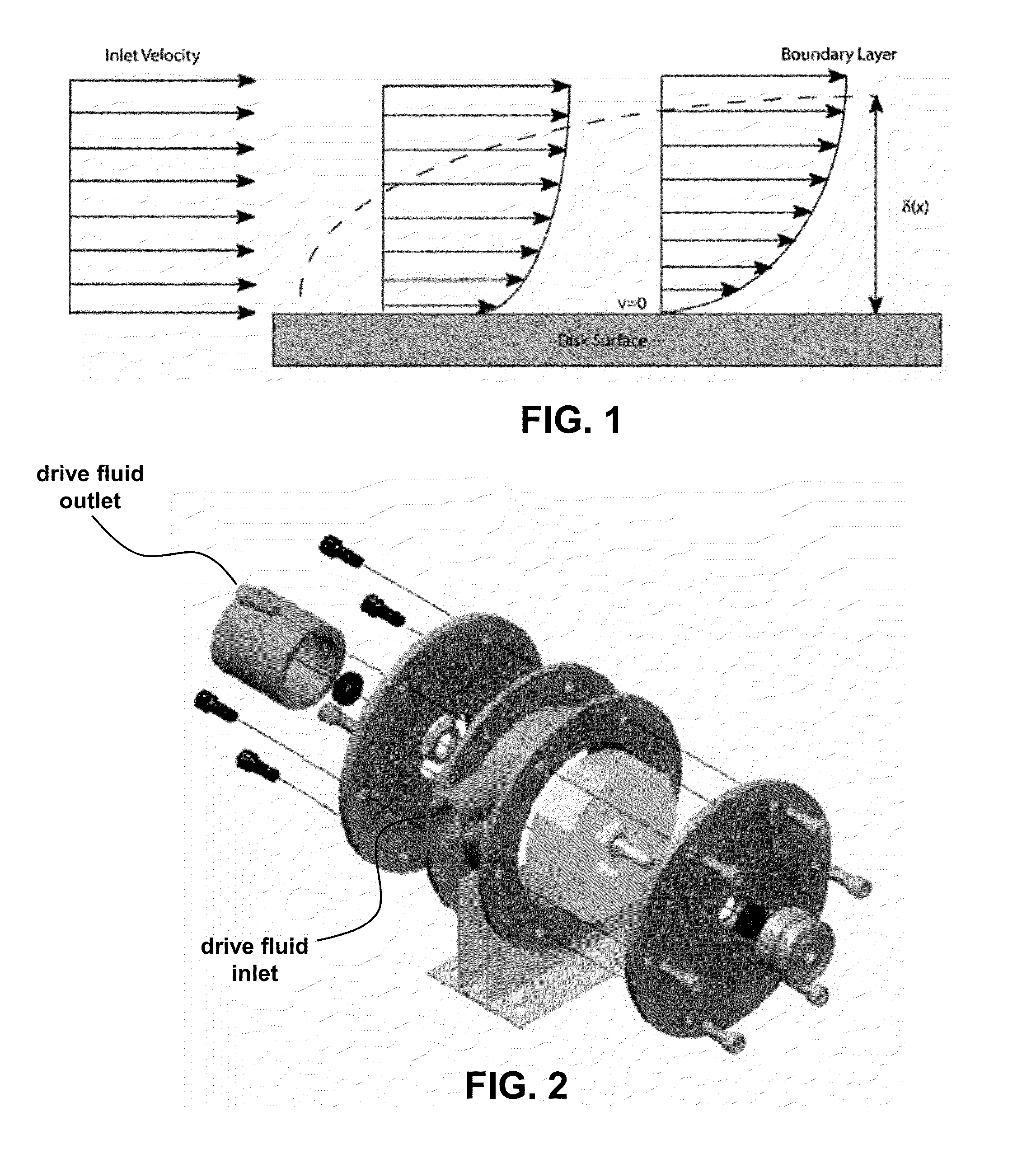 Boundary layer disk turbine systems for hydrocarbon recovery