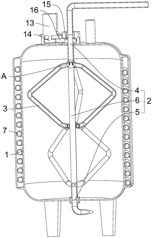 Batching method and batching device for self-adhesive waterproof coiled material