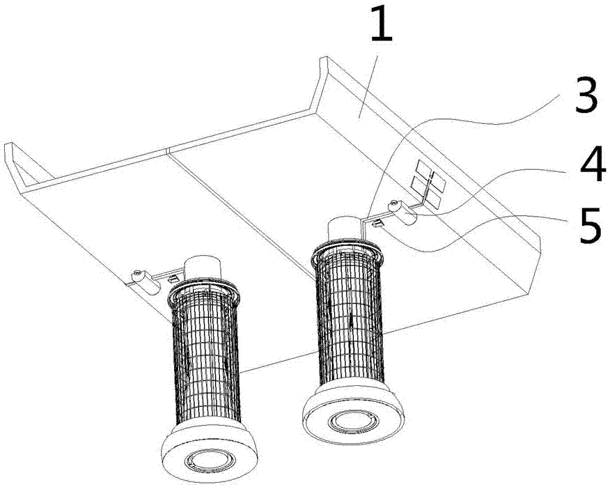 Three-dimensional greening structure for bridge pier and construction method of three-dimensional greening structure