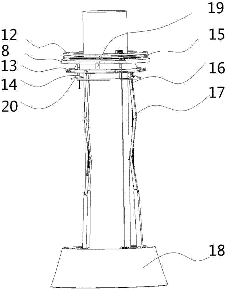 Three-dimensional greening structure for bridge pier and construction method of three-dimensional greening structure