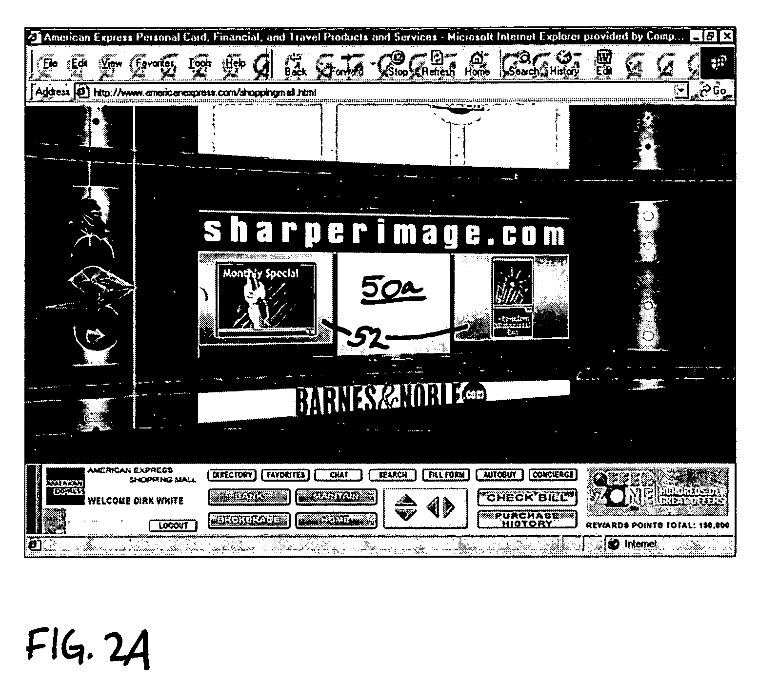 Method and apparatus for a user to shop online in a three dimensional virtual reality setting