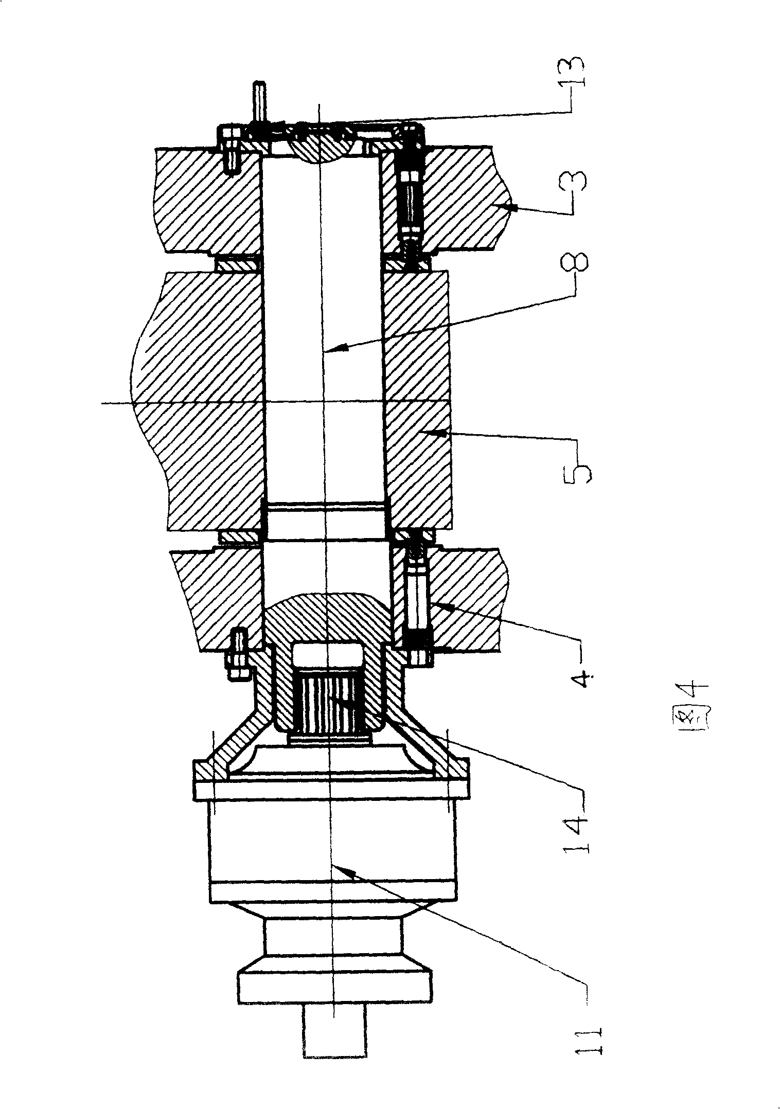 Fully automatic continuous extruding and continuous coating machine utilizing front-hinged locking shoe system