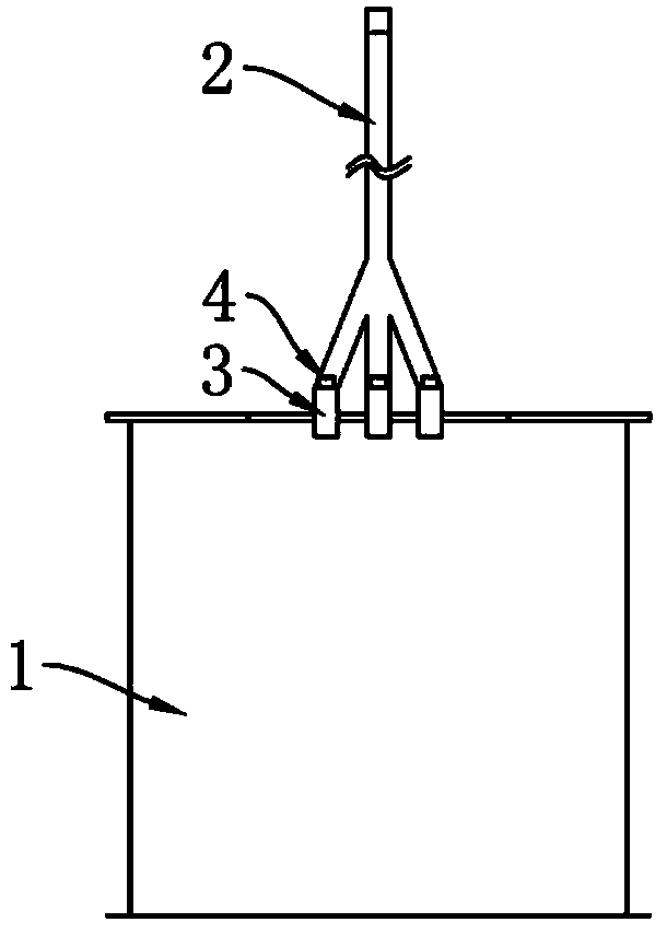 Falling-preventing device for transformer