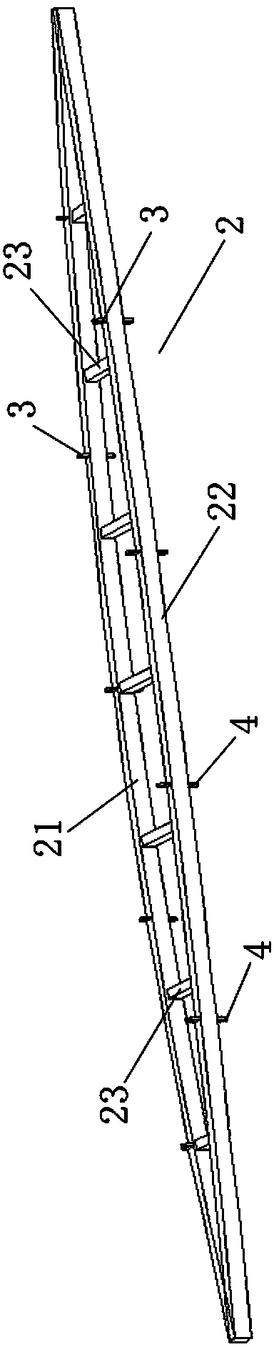 Multi-layer cable truss curtain wall structure and forming method thereof