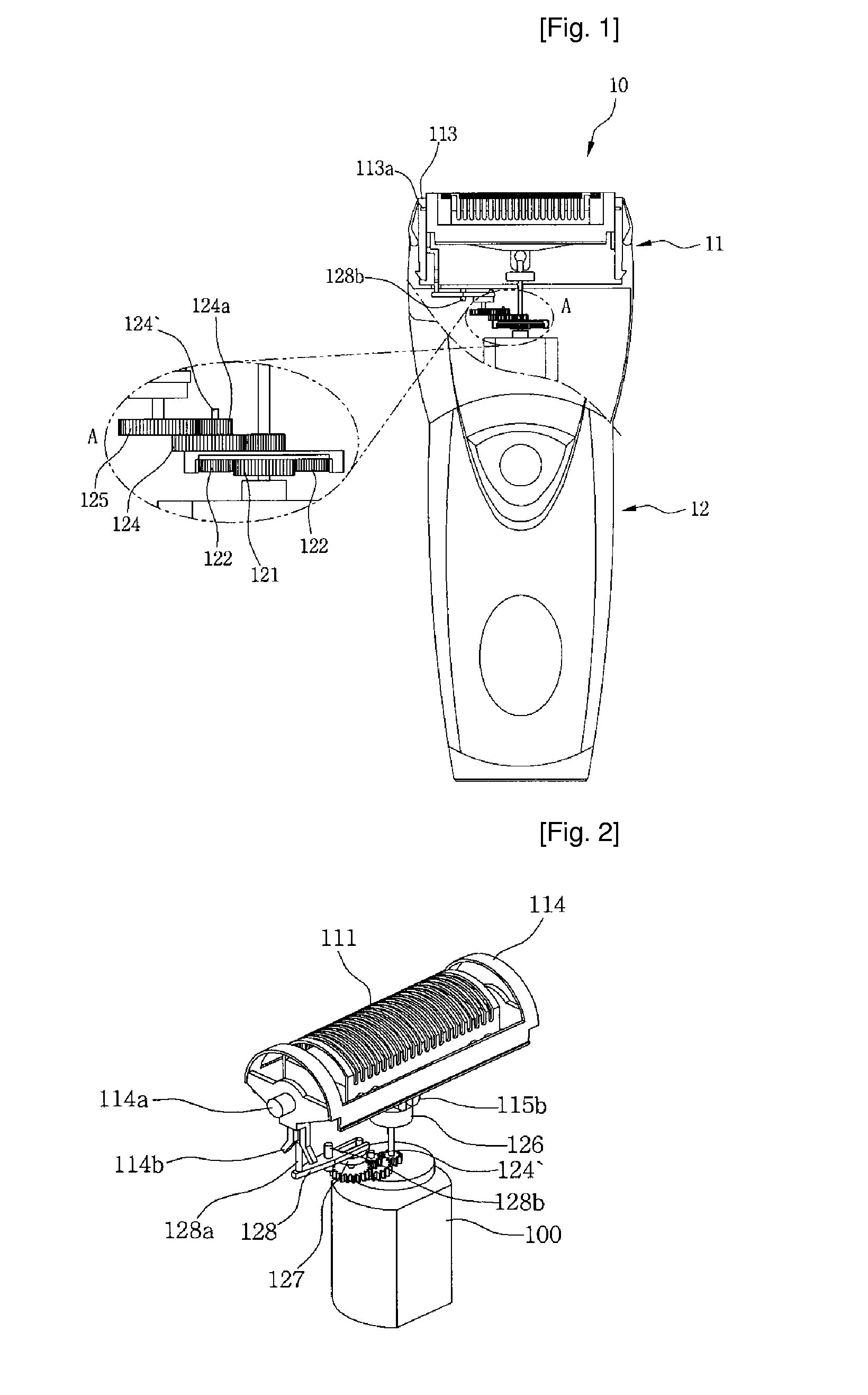 Net-Reciprocating Type Electric Razor