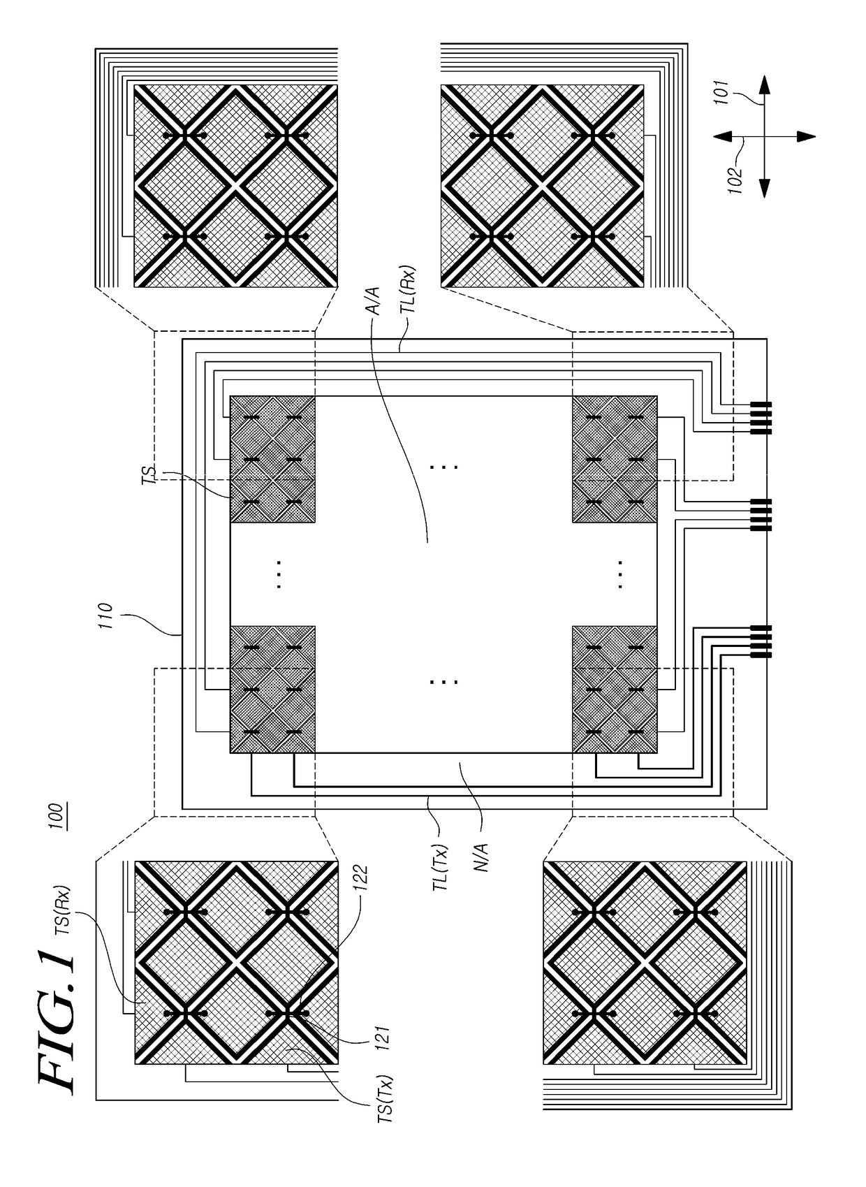 Touch display device and touch display panel