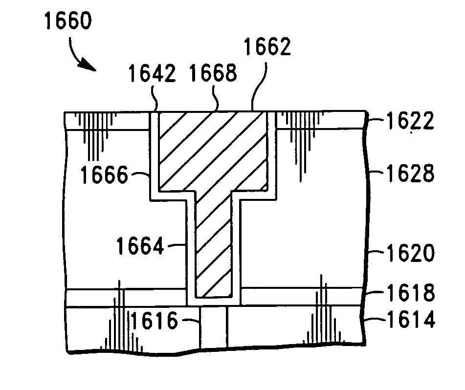 Integrated circuit fabricating techniques employing sacrificial liners