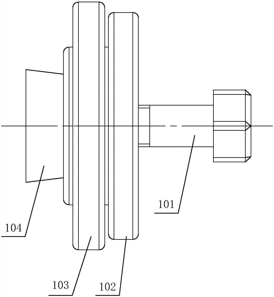 Clamping tool for pipeline experiment