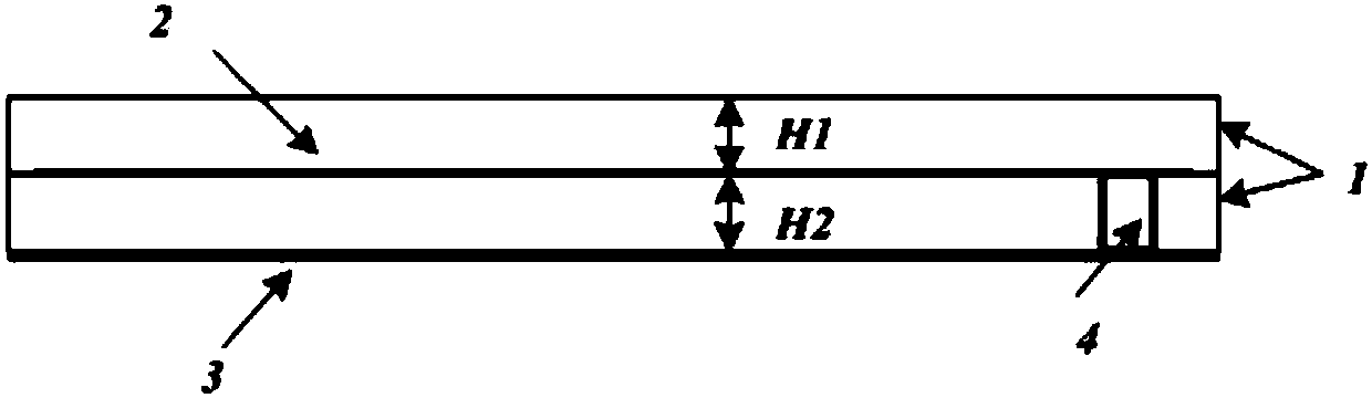 Implanted type circularly polarized antenna applied to wireless medical telemetering