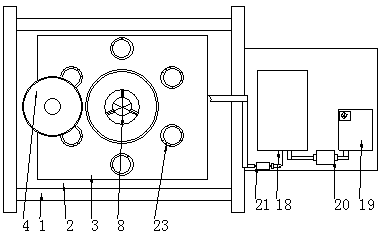 Graphene material grinding machining facility