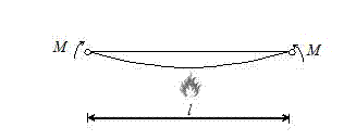 Stagnation temperature computing method of bending steel members