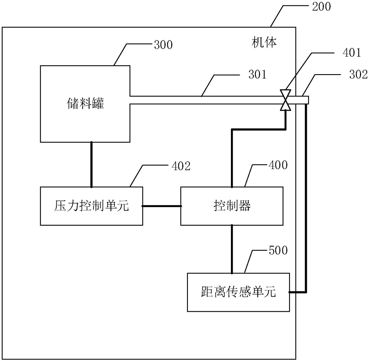 Paint spraying device