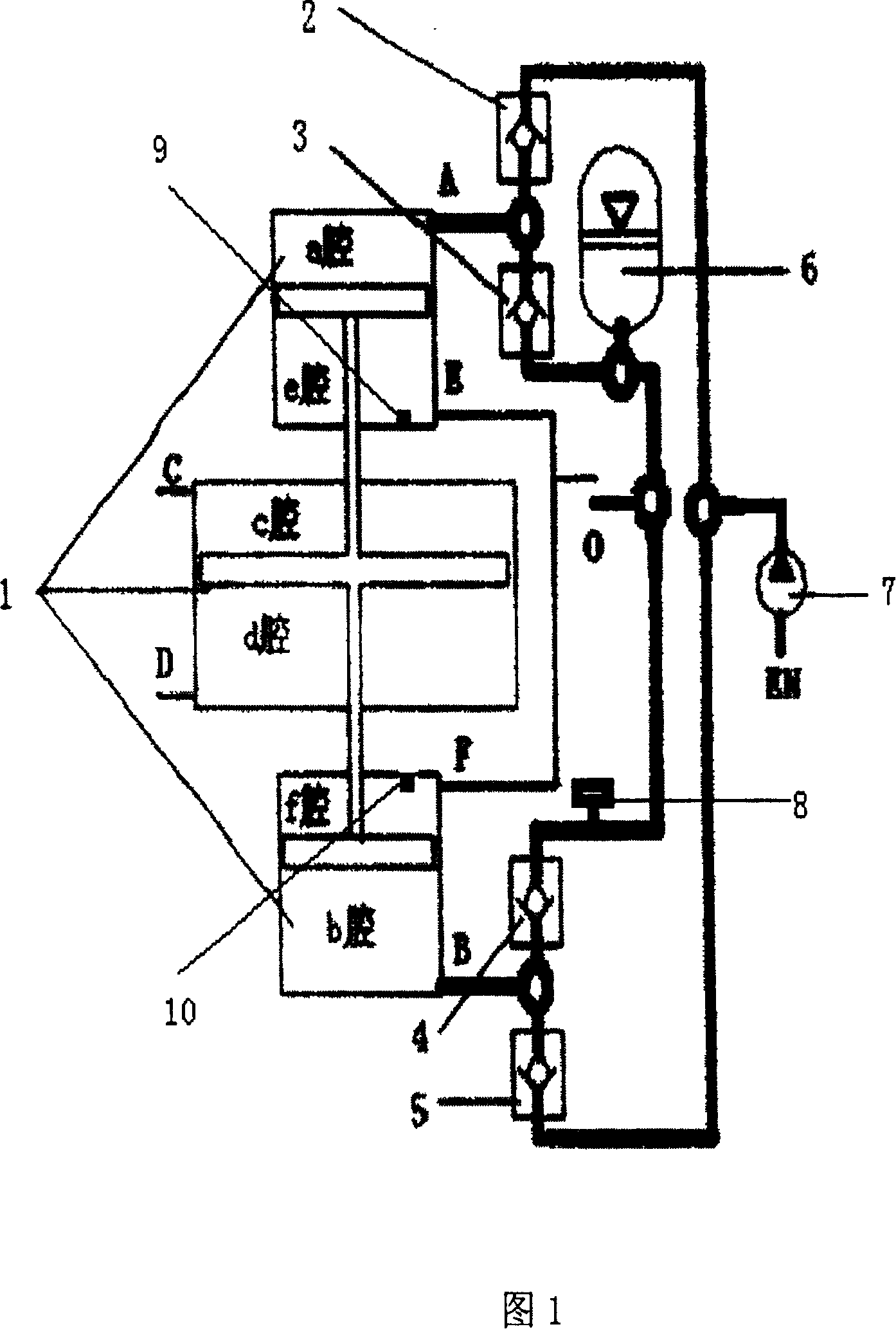 Cylinder inside direct jet type engine fuel high pressure generator