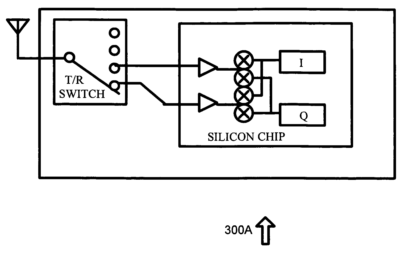 High dynamic range time-varying integrated receiver for elimination of off-chip filters