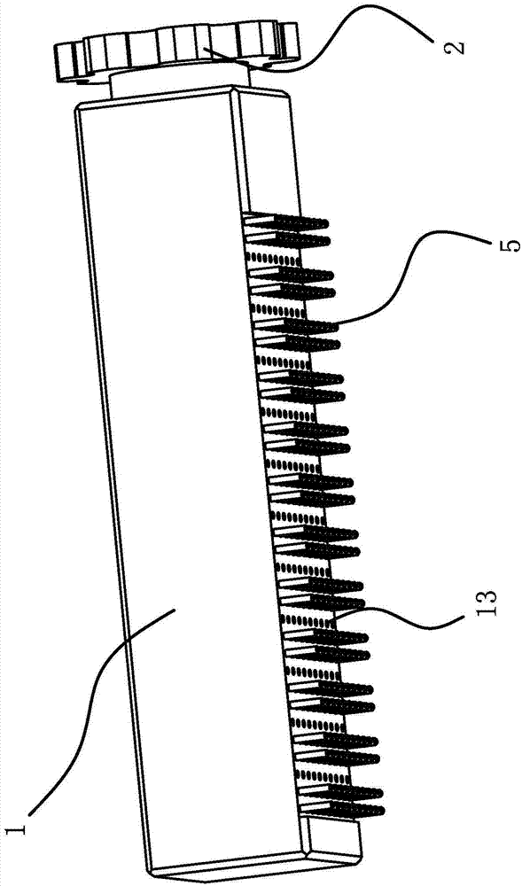 Scrap iron cleaning device