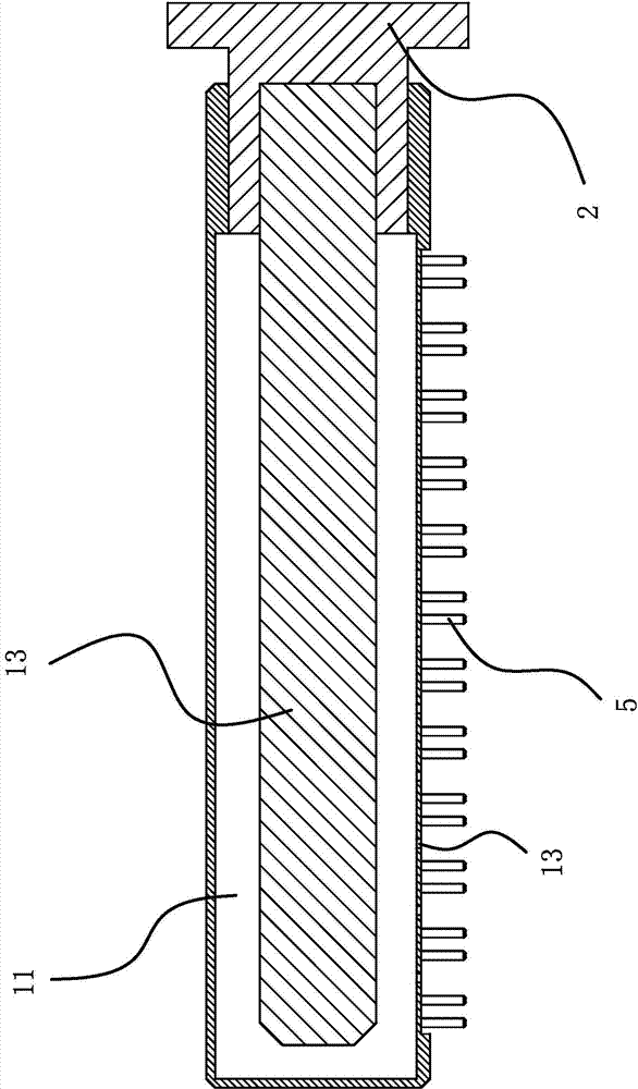 Scrap iron cleaning device