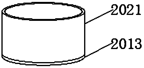 Fragment separation type tea barrel with tiered storage function