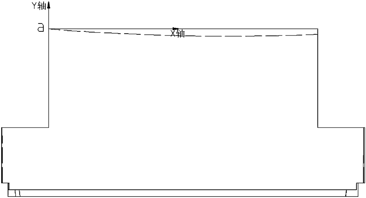 Method for manufacturing wedge block having same length of curves of each cross section