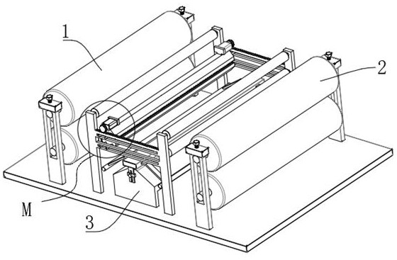 Textile fabric carding device