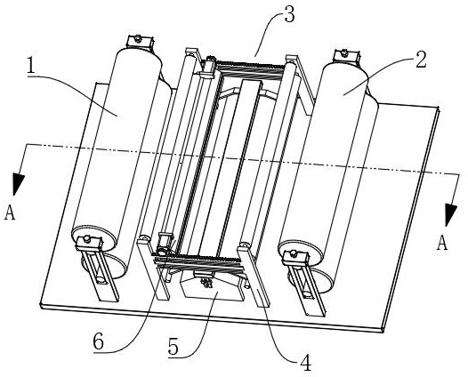 Textile fabric carding device