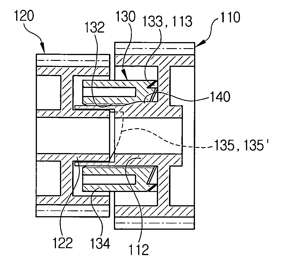 One-way power transmission unit, a fusing unit driving apparatus for duplex printer using the same, a method for one way power transmission, and a method for driving a fusing unit