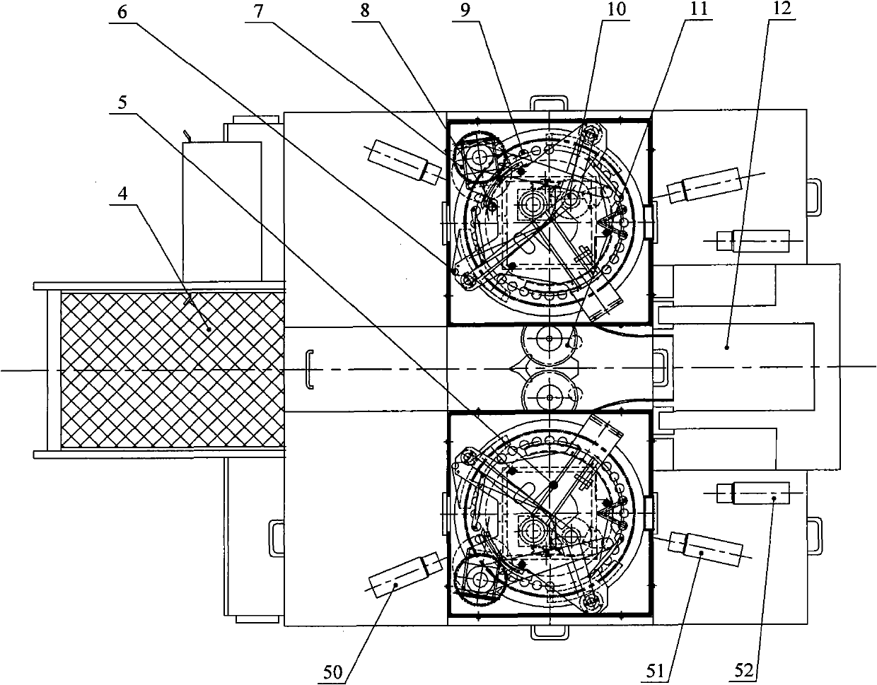 Intelligent on-line visual detection robot for visible foreign matters in bottled liquid