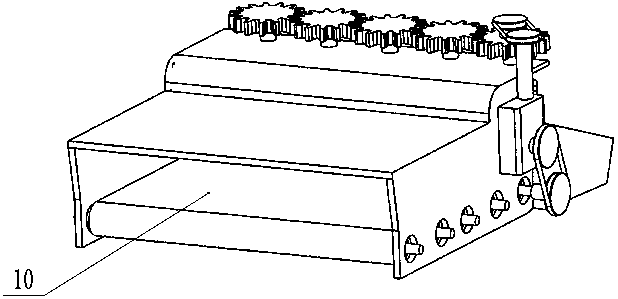 Integrated device for catching and identifying number of cage-free chicken in farm