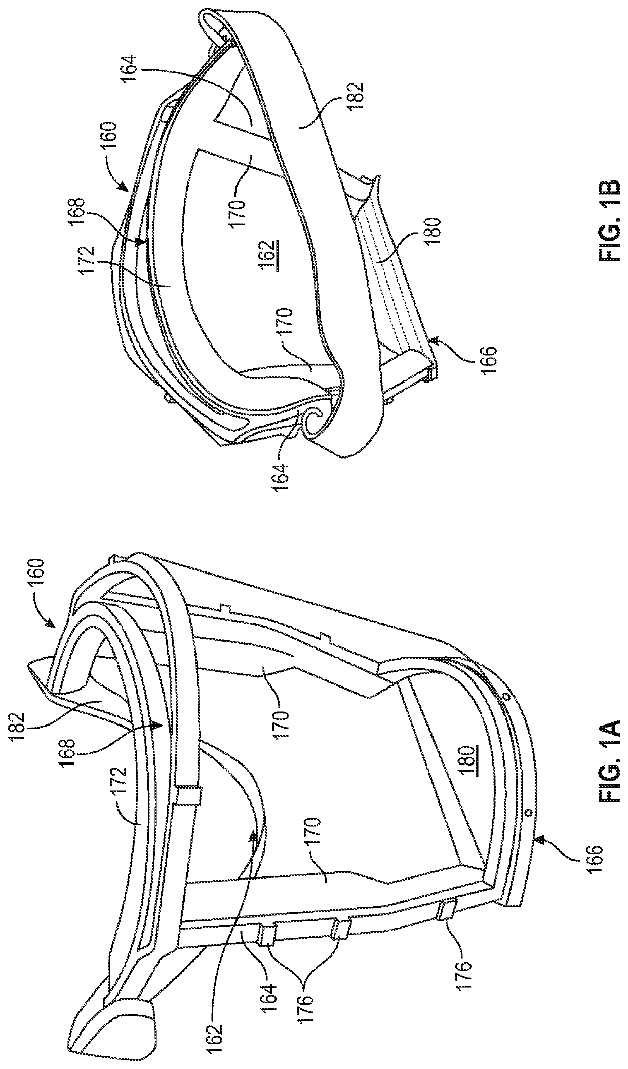 See-through face mask and filtration system for the same