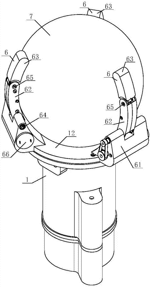 Fluid-driven multidimensional adaptive robotic hand device