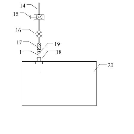 Continuous gas in-tube solid phase microextraction device combined with gas chromatography for use