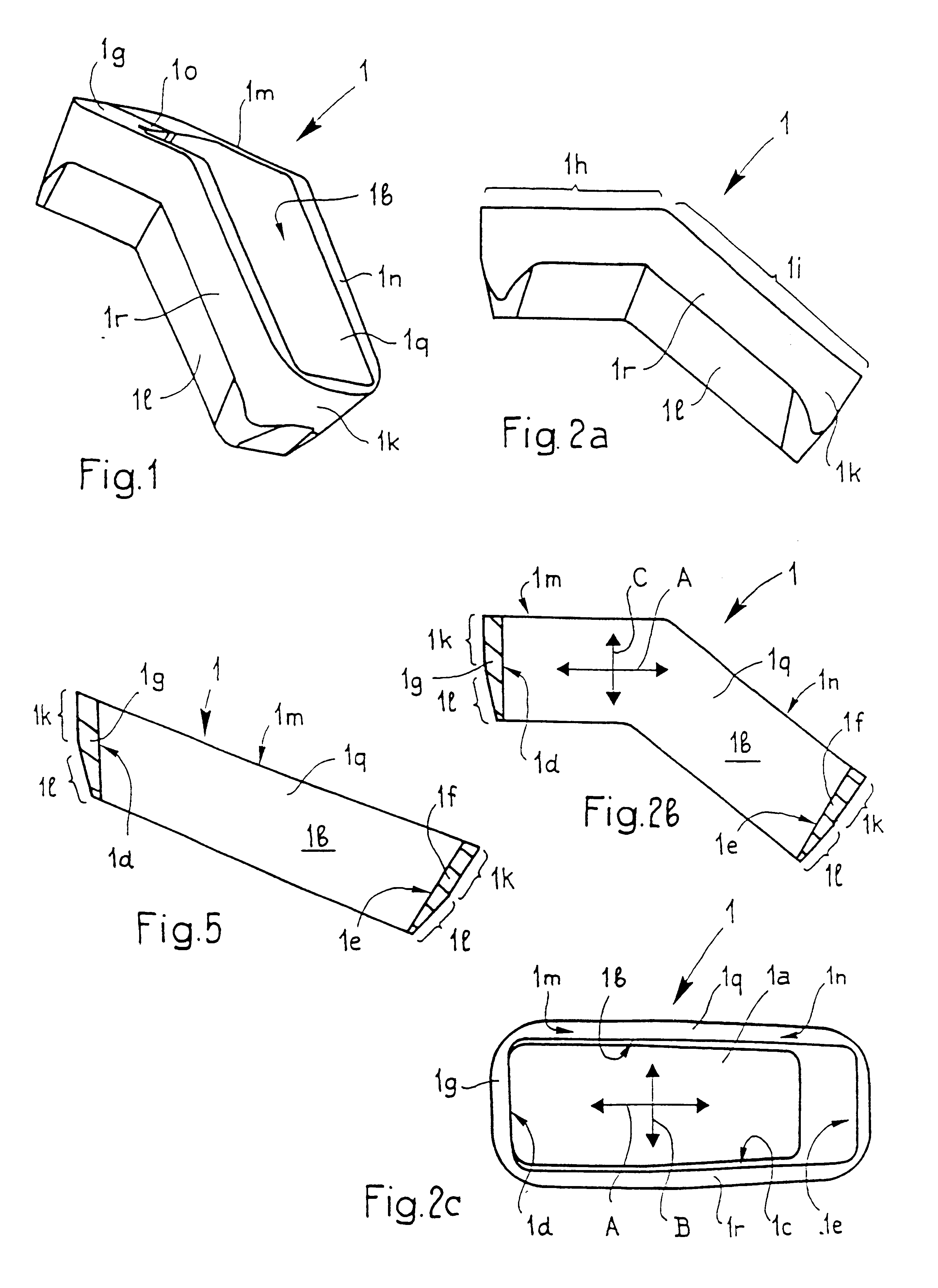 Kit for implanting a cementable endoprosthesis