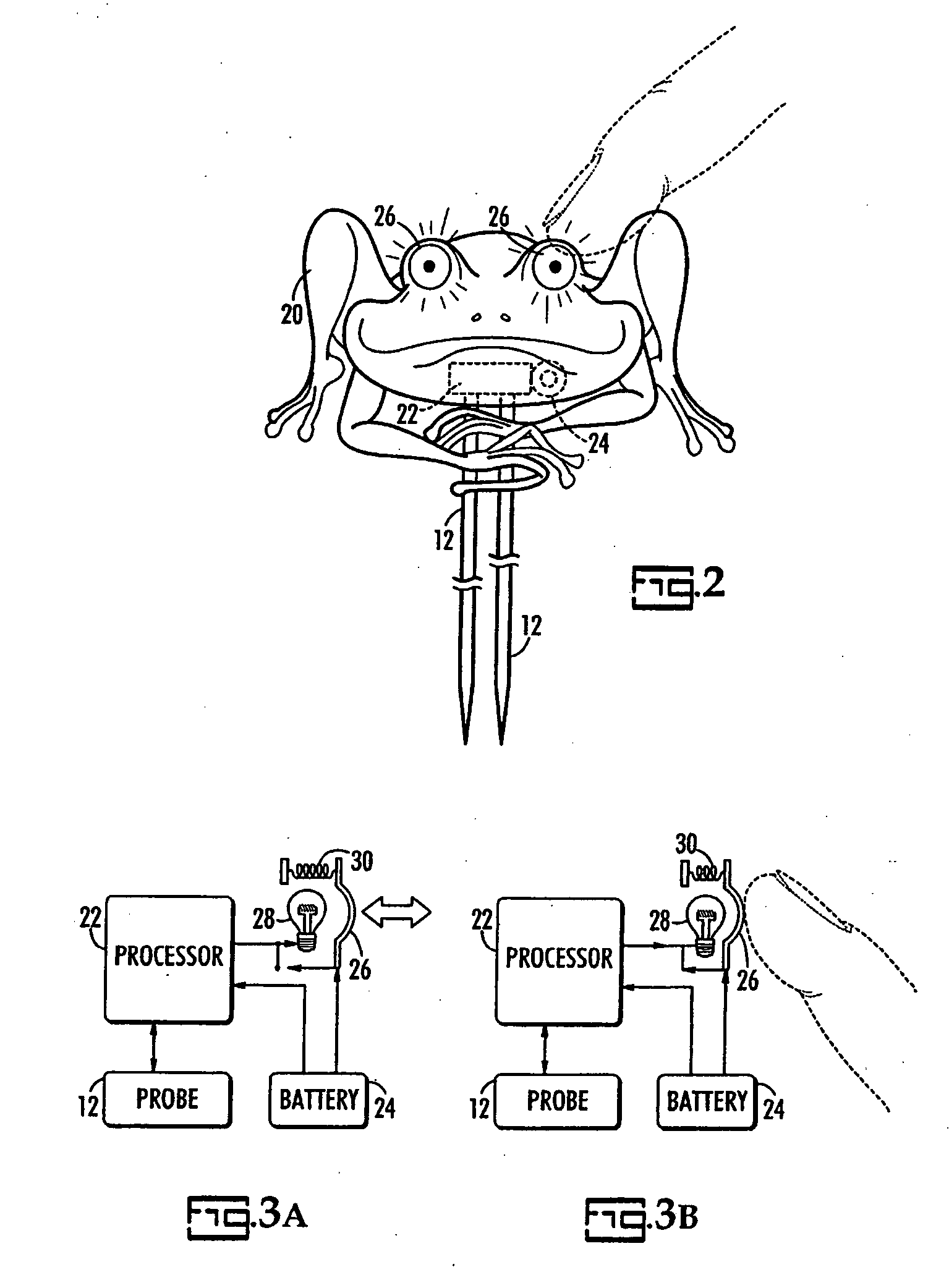 Novelty moisture detector for plants