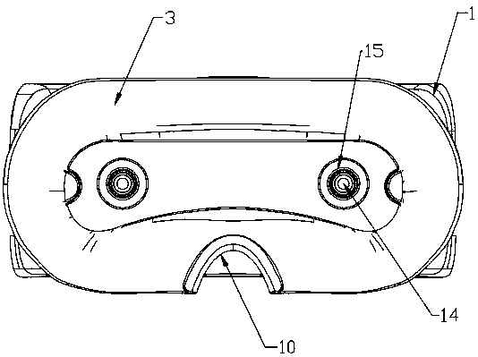 Eye atomizer and control circuit thereof