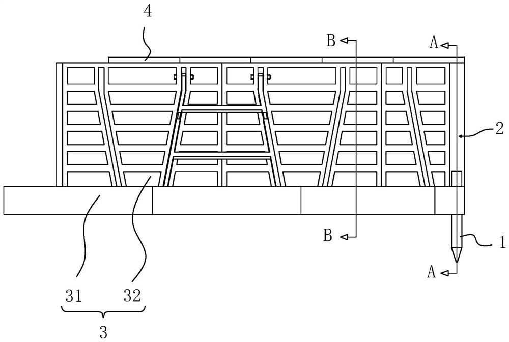 A cable trench and its laying process