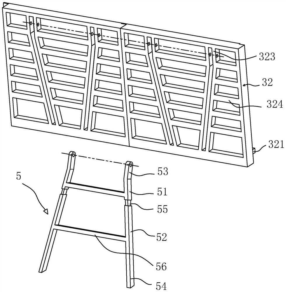 A cable trench and its laying process