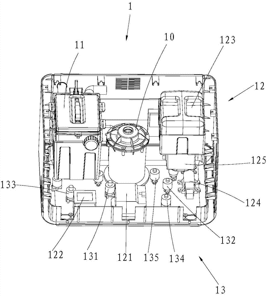 Lie-in-bed defecation nursing instrument