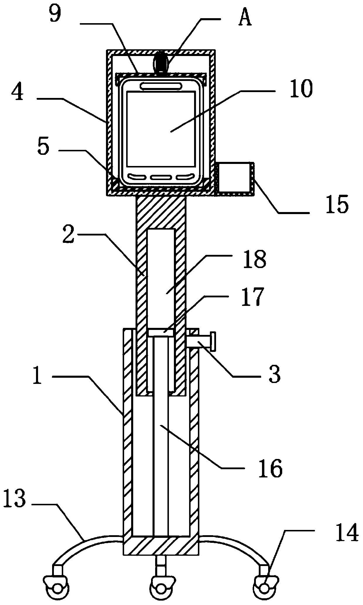 Primary and secondary school student sports informatization management system and use method thereof