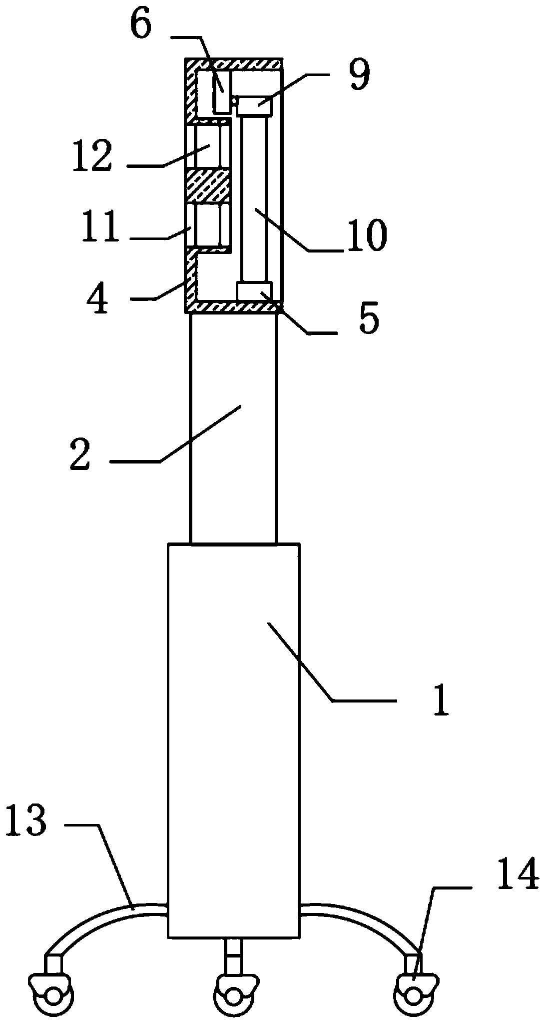 Primary and secondary school student sports informatization management system and use method thereof