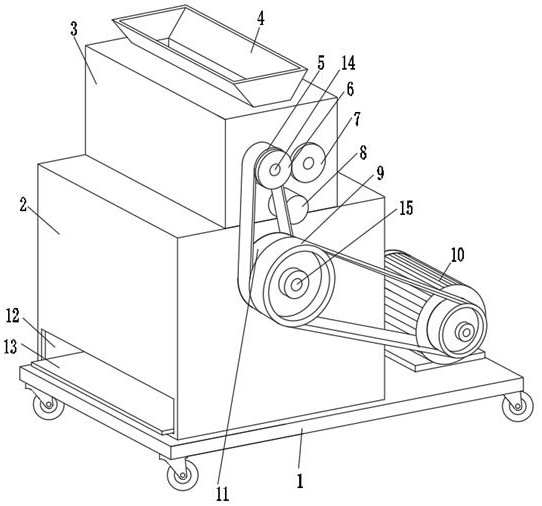 Industrial solid waste treatment equipment and using method thereof