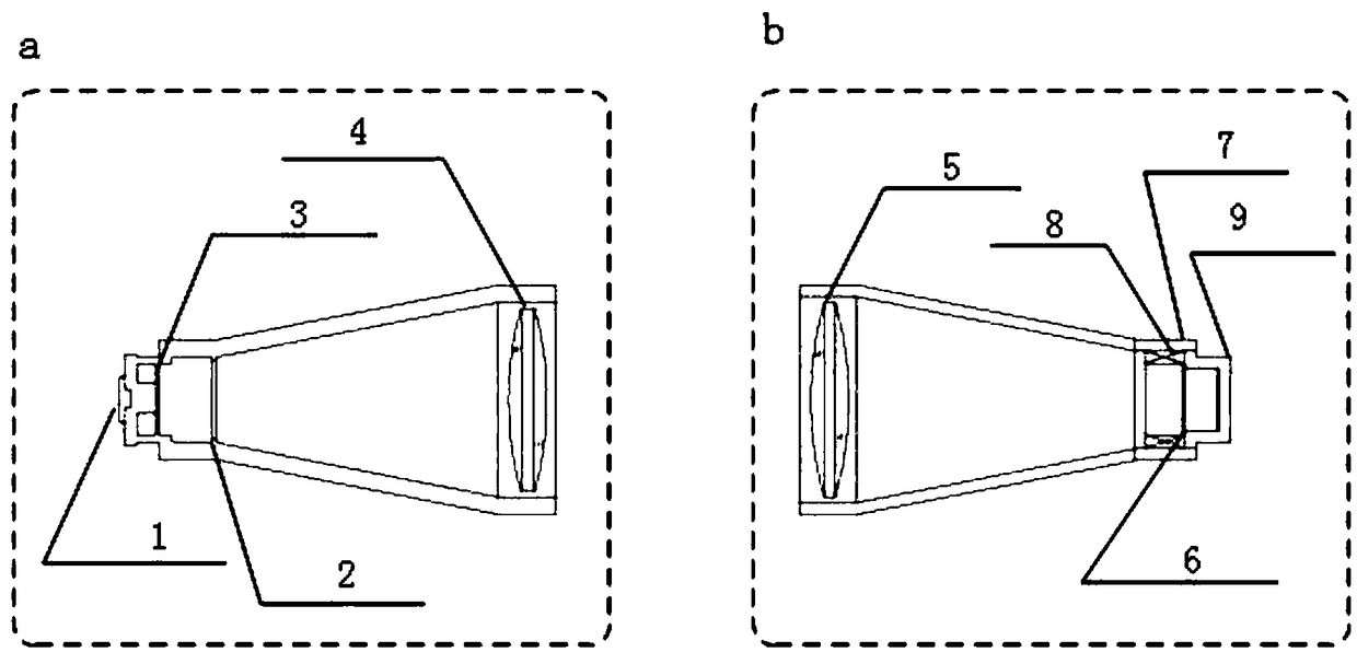 A non-contact torsion angle measurement system and measurement method
