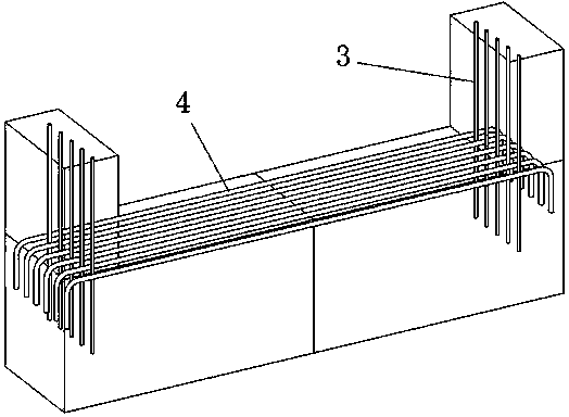 Bridge ductility anti-earthquake structure easy to replace after earthquake and construction method