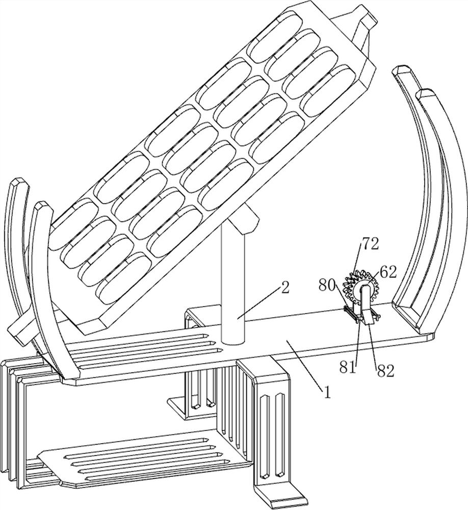 Solar panel mounting device