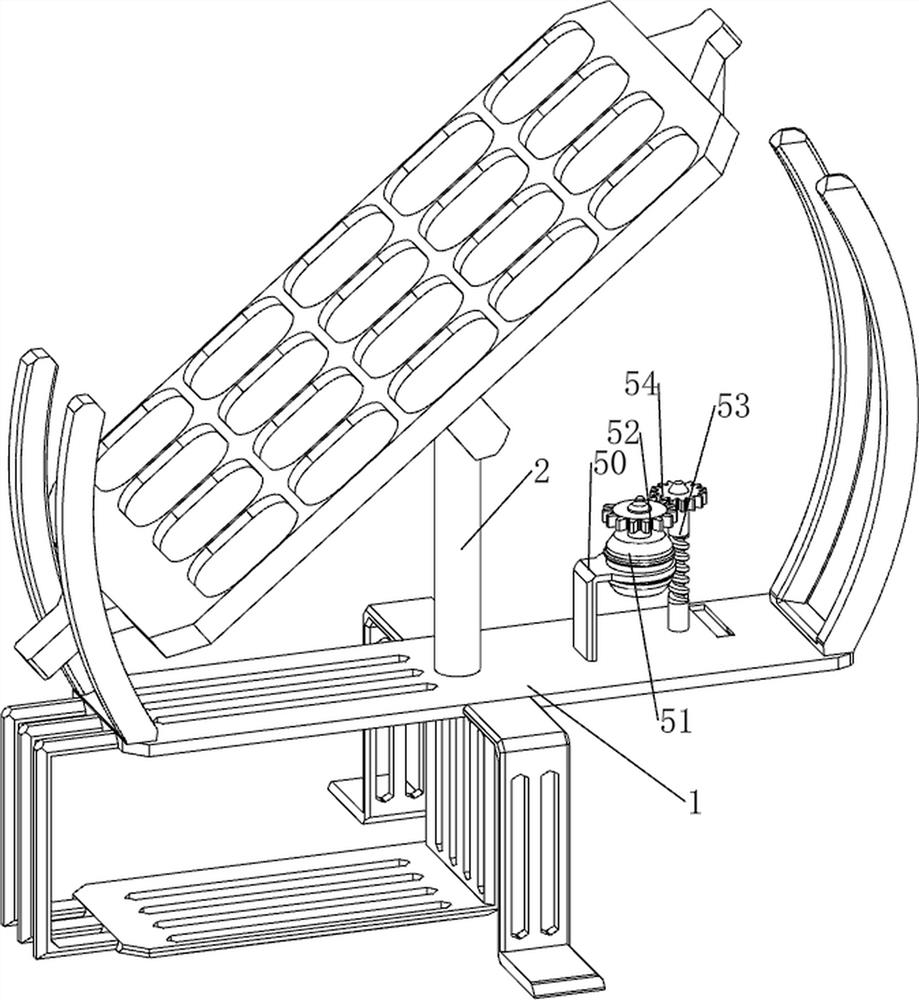 Solar panel mounting device