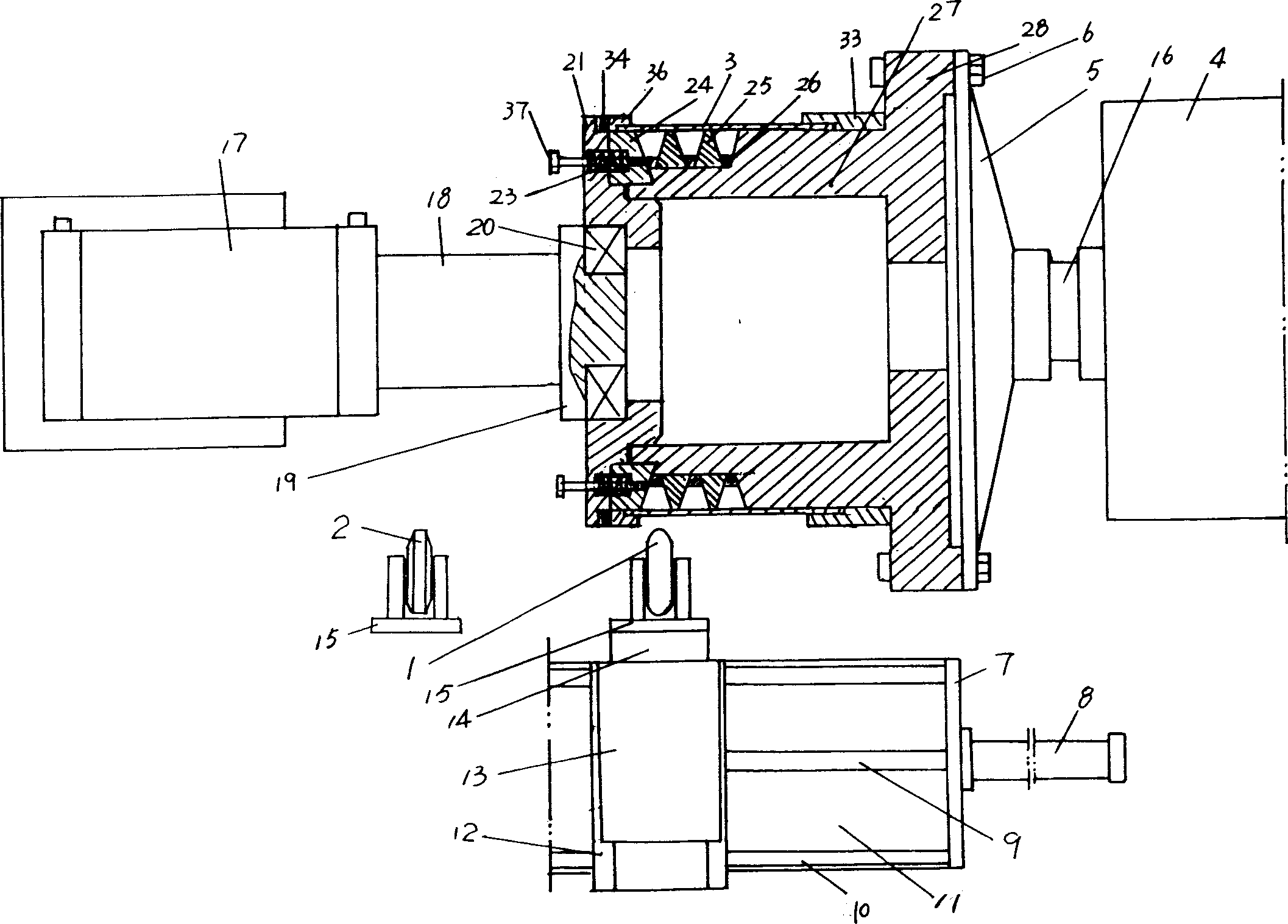 Machining method of belt rim